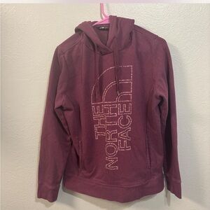 The North Face Burgundy Pullover